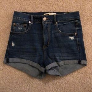 High waisted shorts